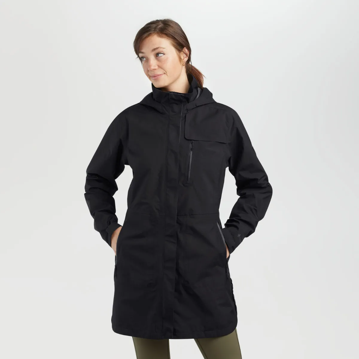 OUTDOOR RESEARCH Women's Aspire Trench Gore-tex® Rain Jacket