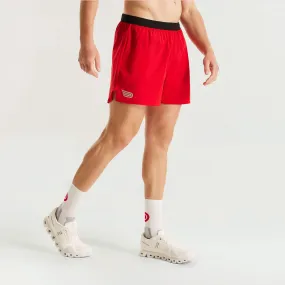 Pressio | Men's Elite 4.5" Short - Flame Red