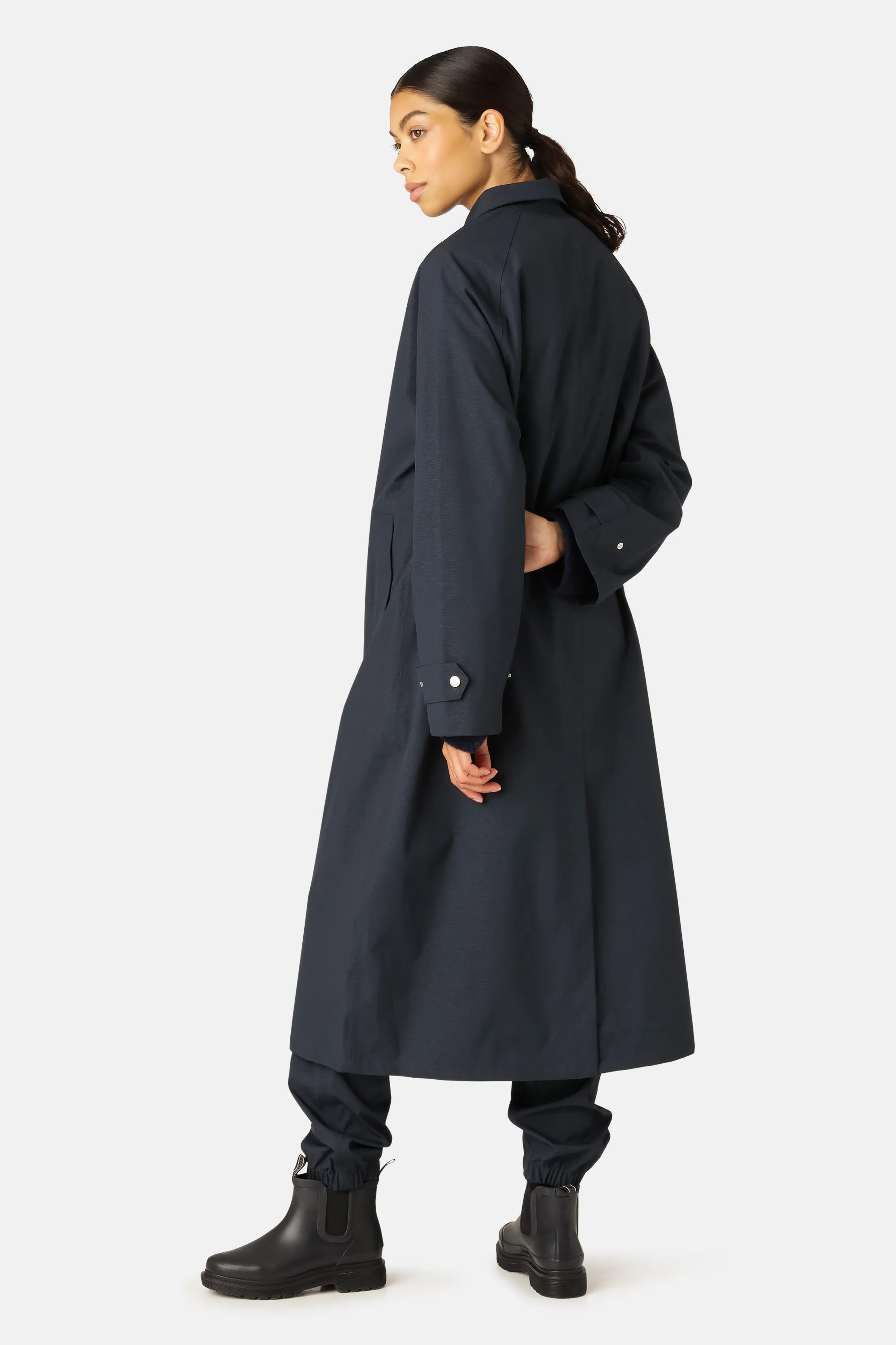 Raincoat - Dark Indigo