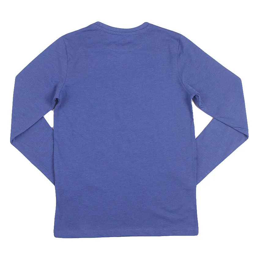 REDTAG Boy's Blue T-Shirts