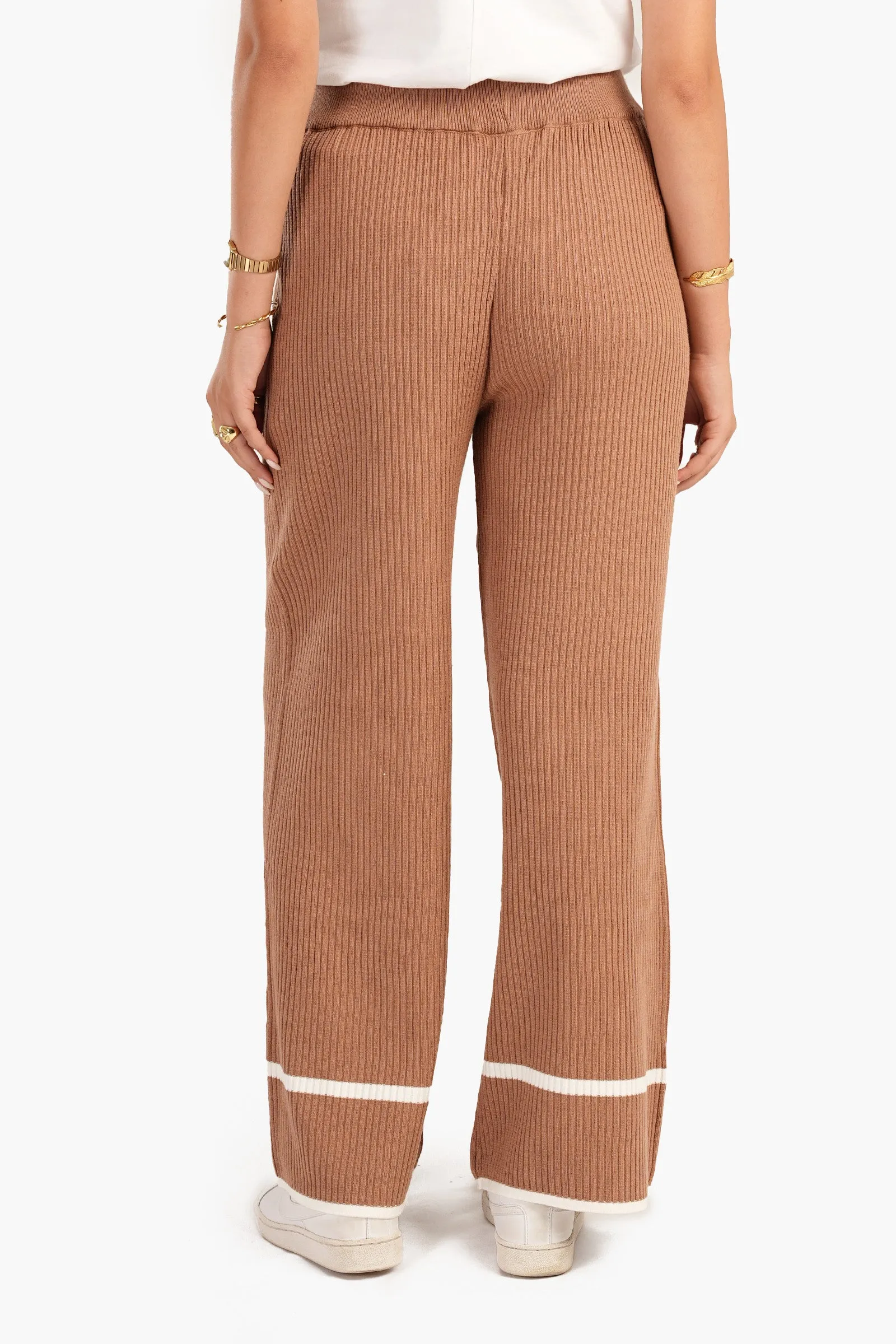 Rib-Knit Lounge Pants