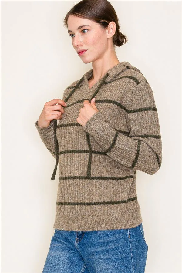 Ribbed Hoodie Sweaters - 3 Colors!