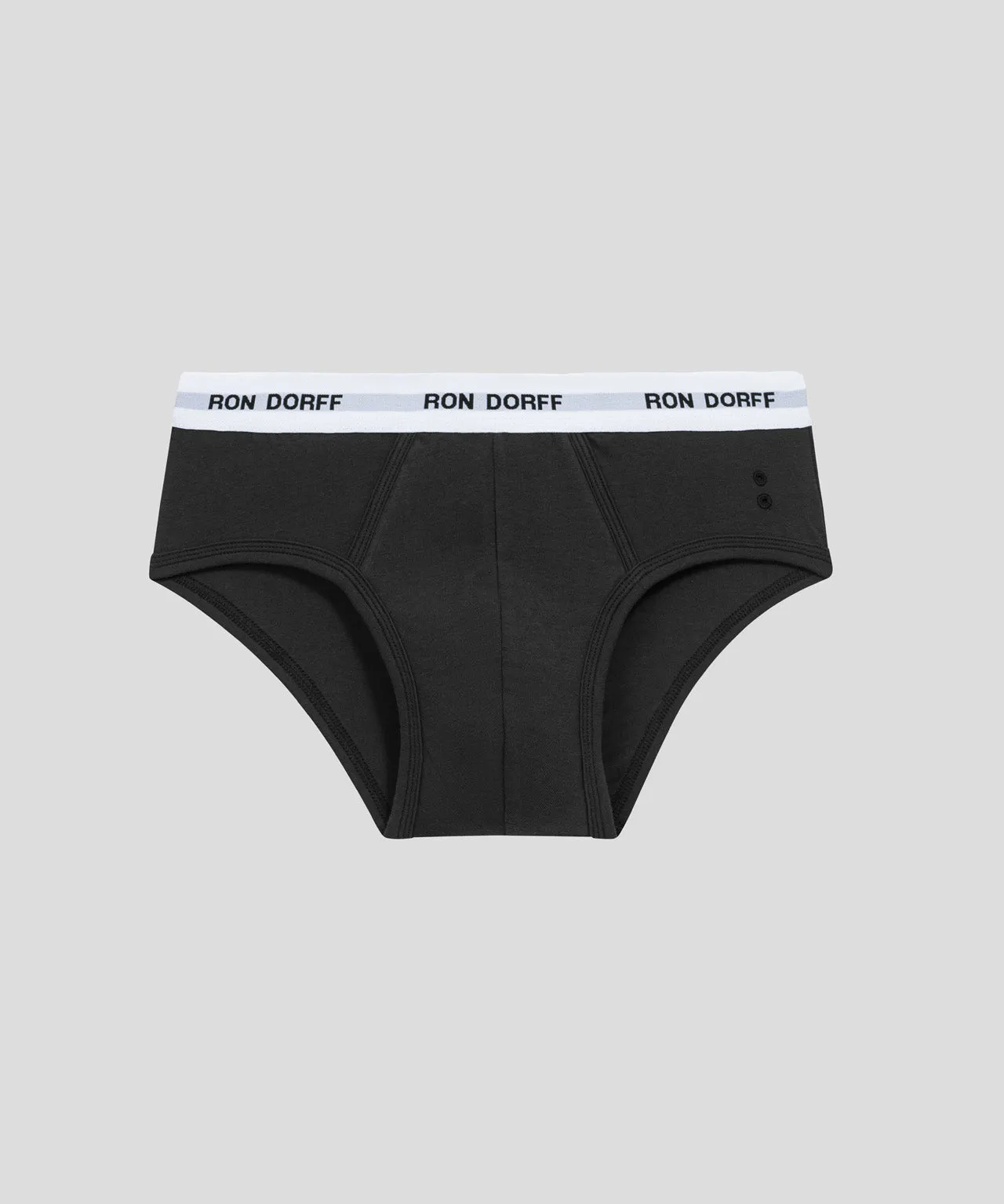 RON DORFF Y-Front Briefs: Black