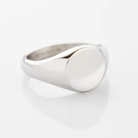 Round Signet Ring | Men