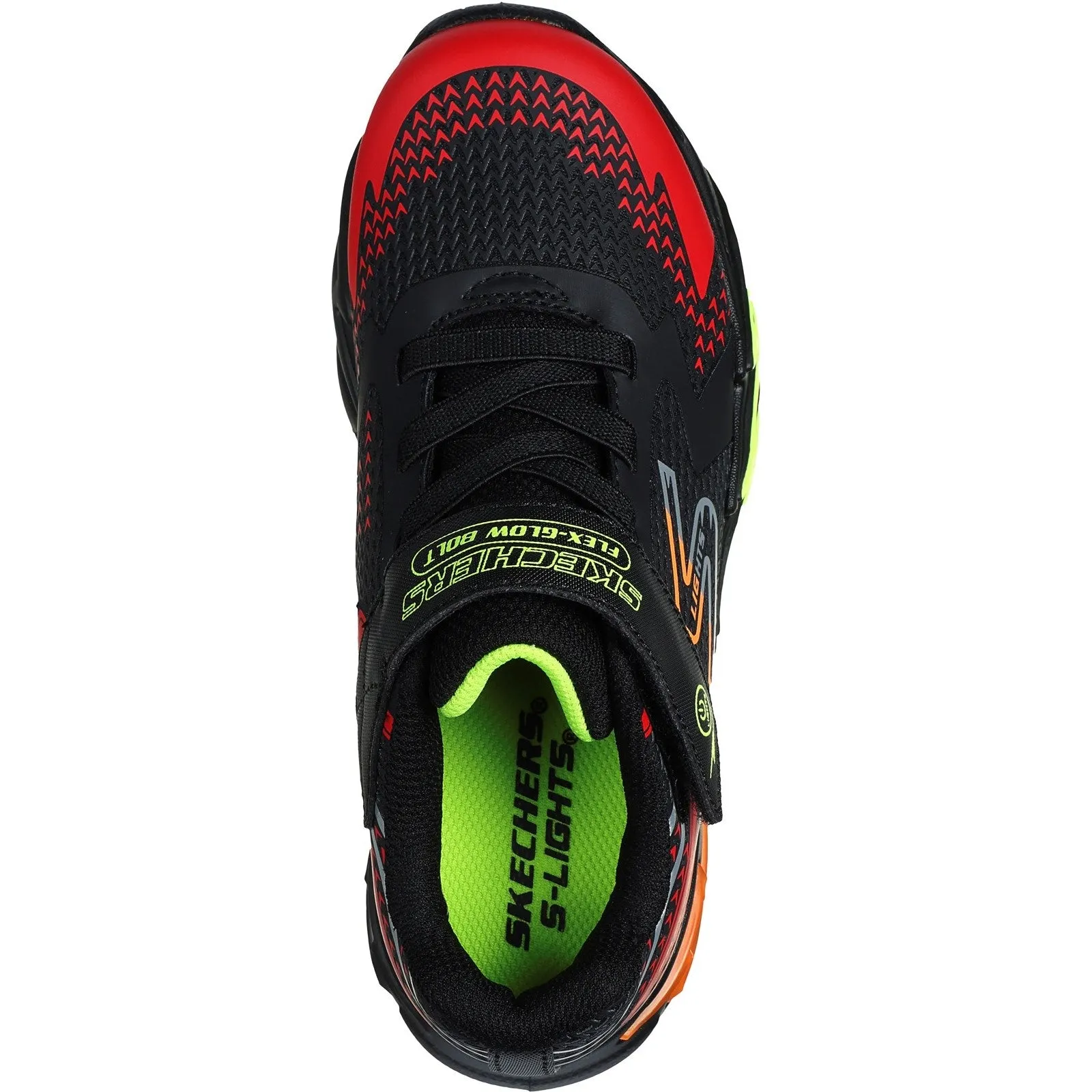 Skechers 400138L Flex Glow Bolt BKRD