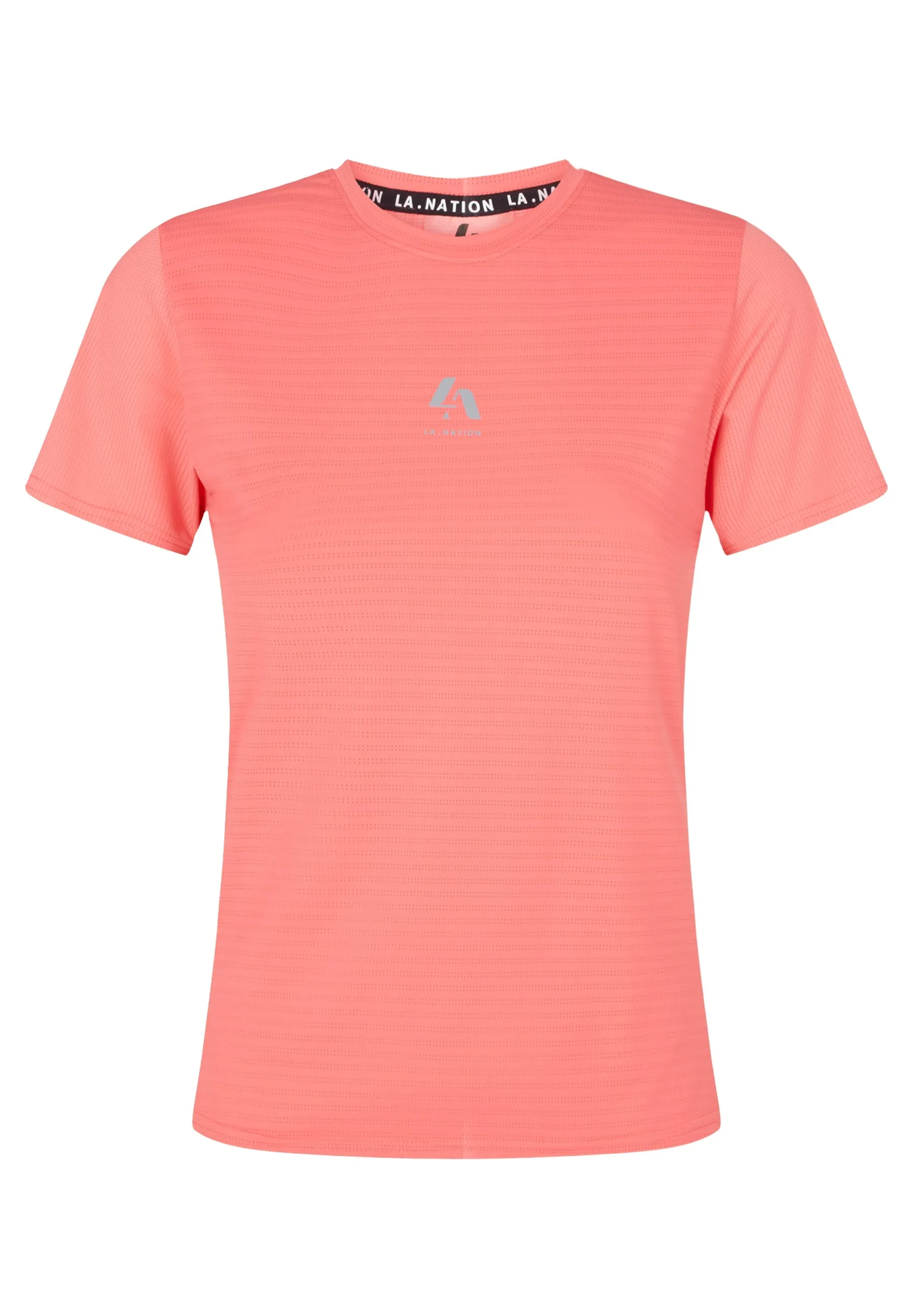 Slim Fit T-Shirt-Coral Orange