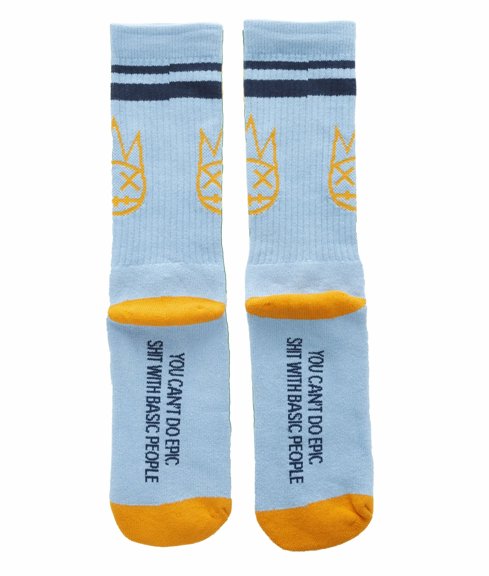 SOCKS IN BABY BLUE