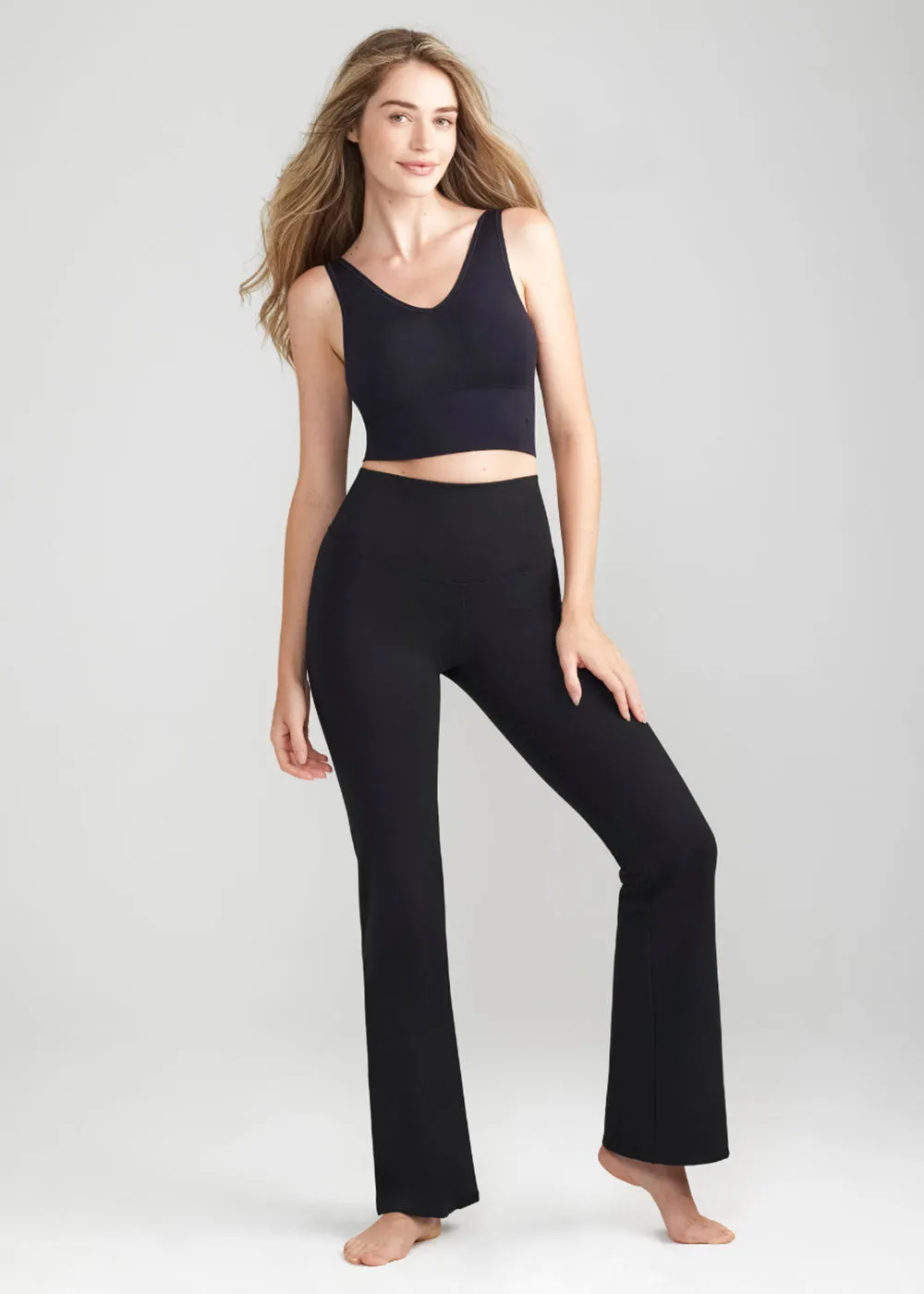 Susie Flare Shaping Legging - Cotton Stretch