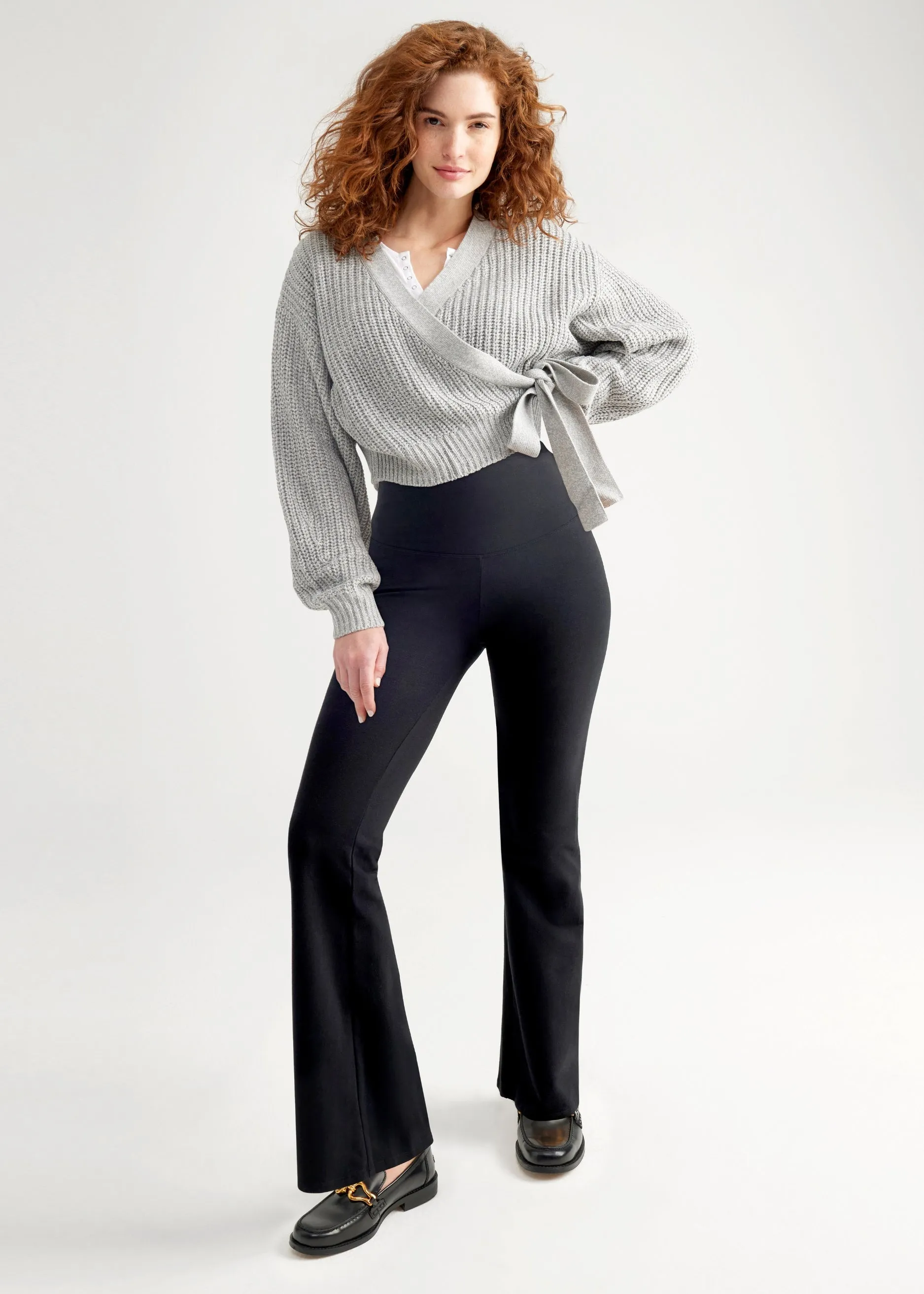 Susie Flare Shaping Legging - Cotton Stretch