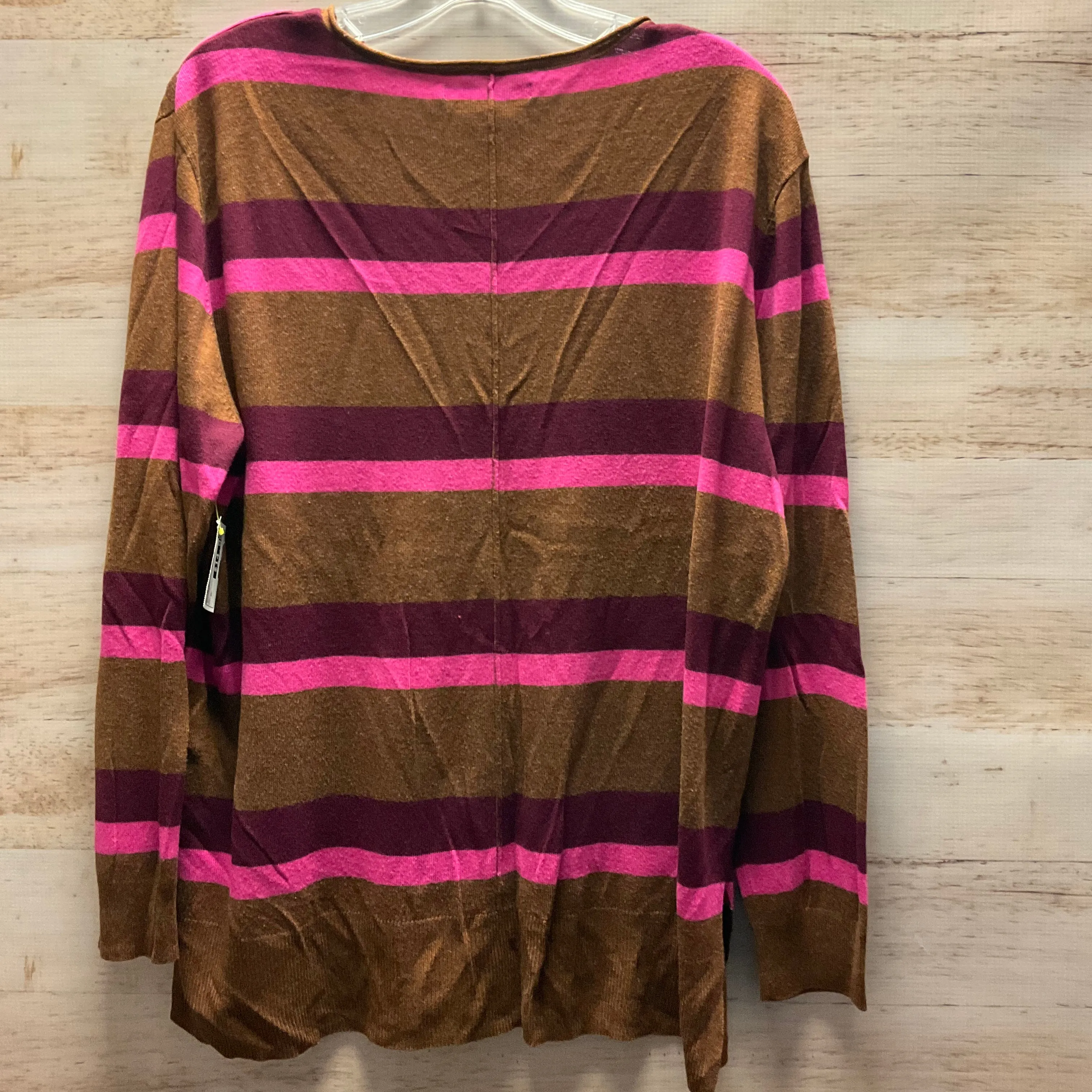 Sweater By Apt 9 In Striped Pattern, Size: Xl