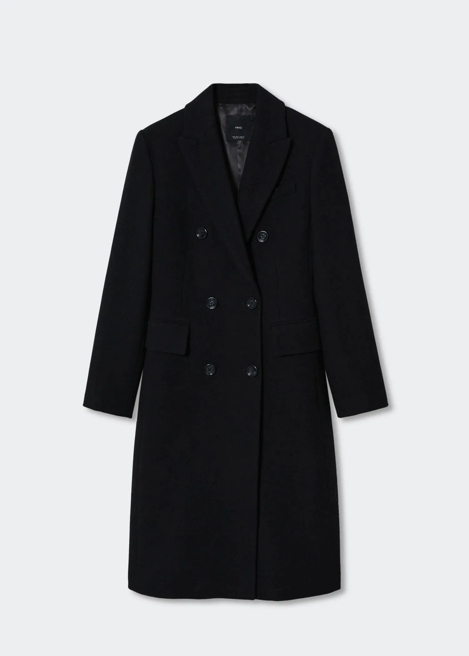 Tailored wool coat