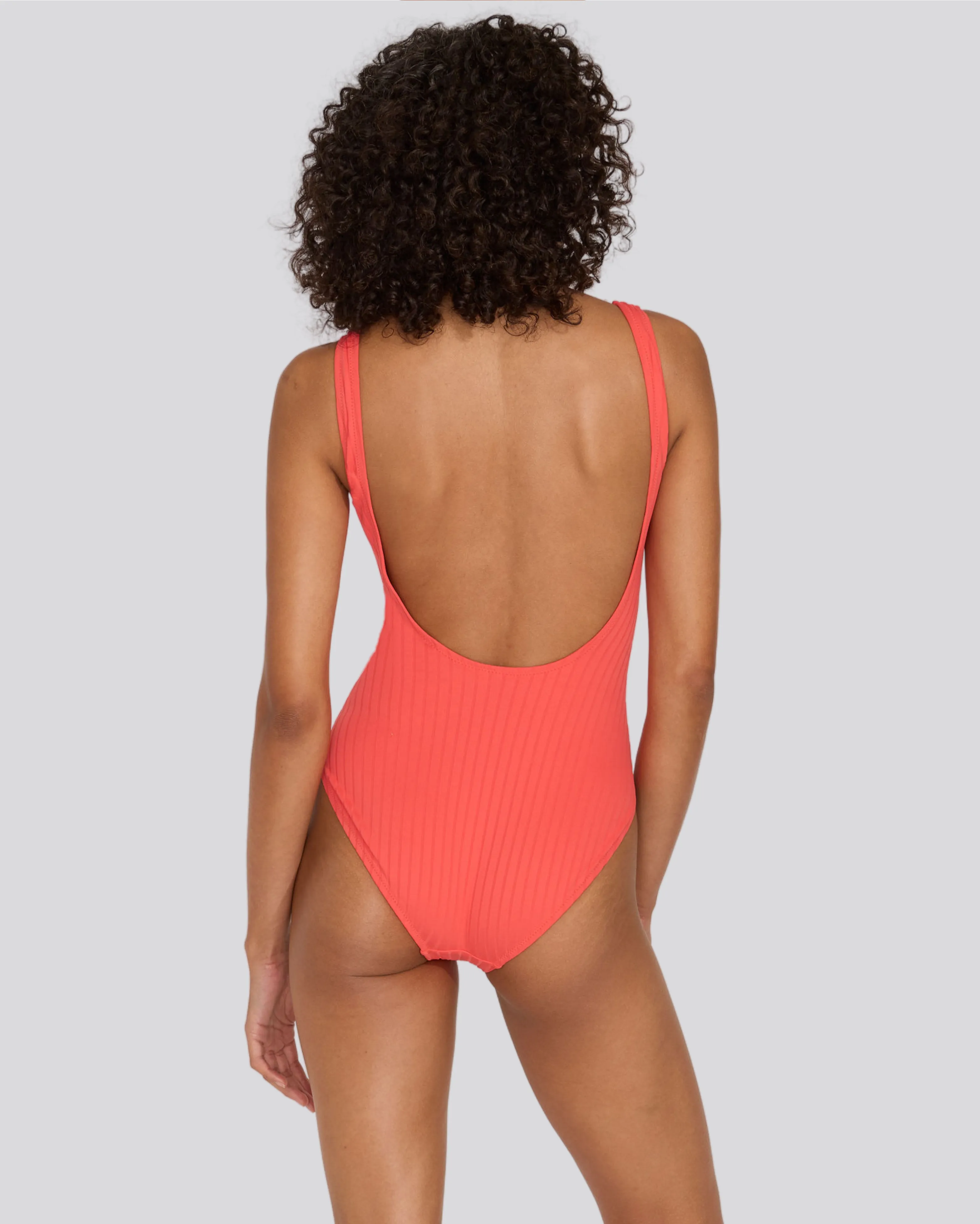 The Anne-Marie Ribbed One Piece