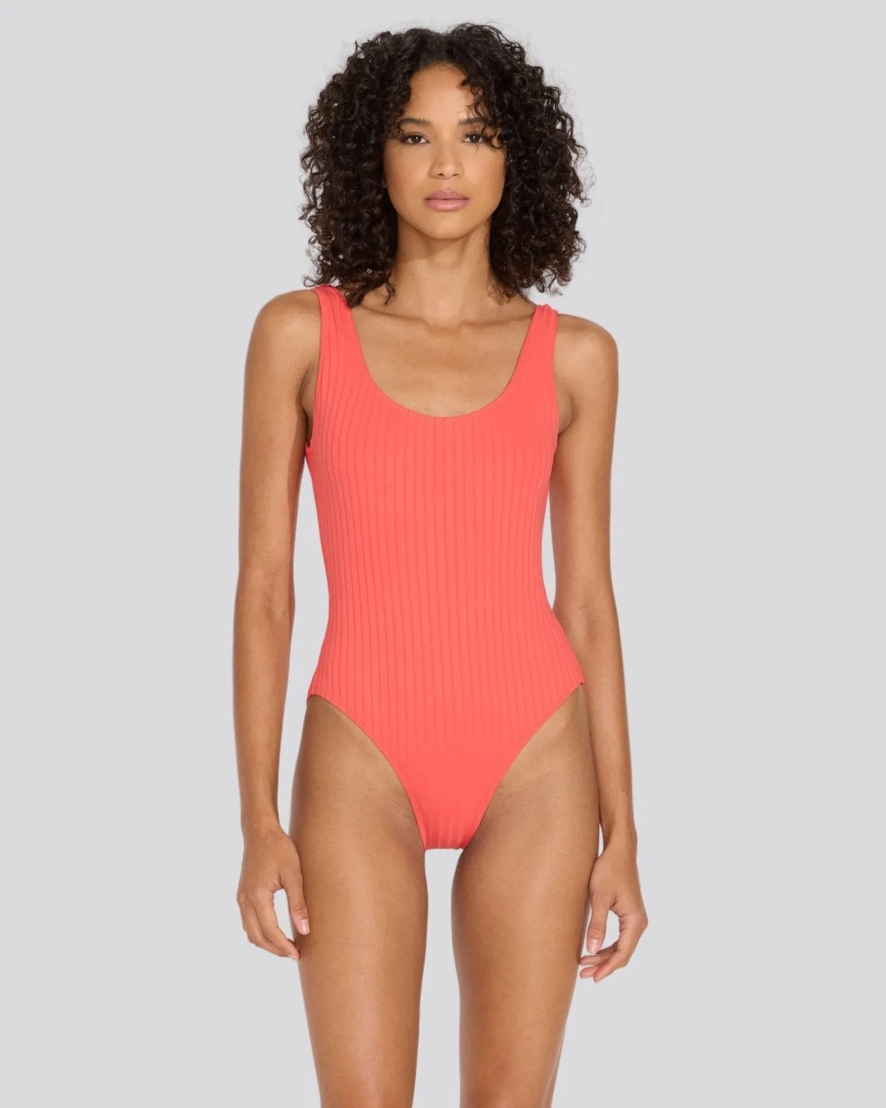 The Anne-Marie Ribbed One Piece