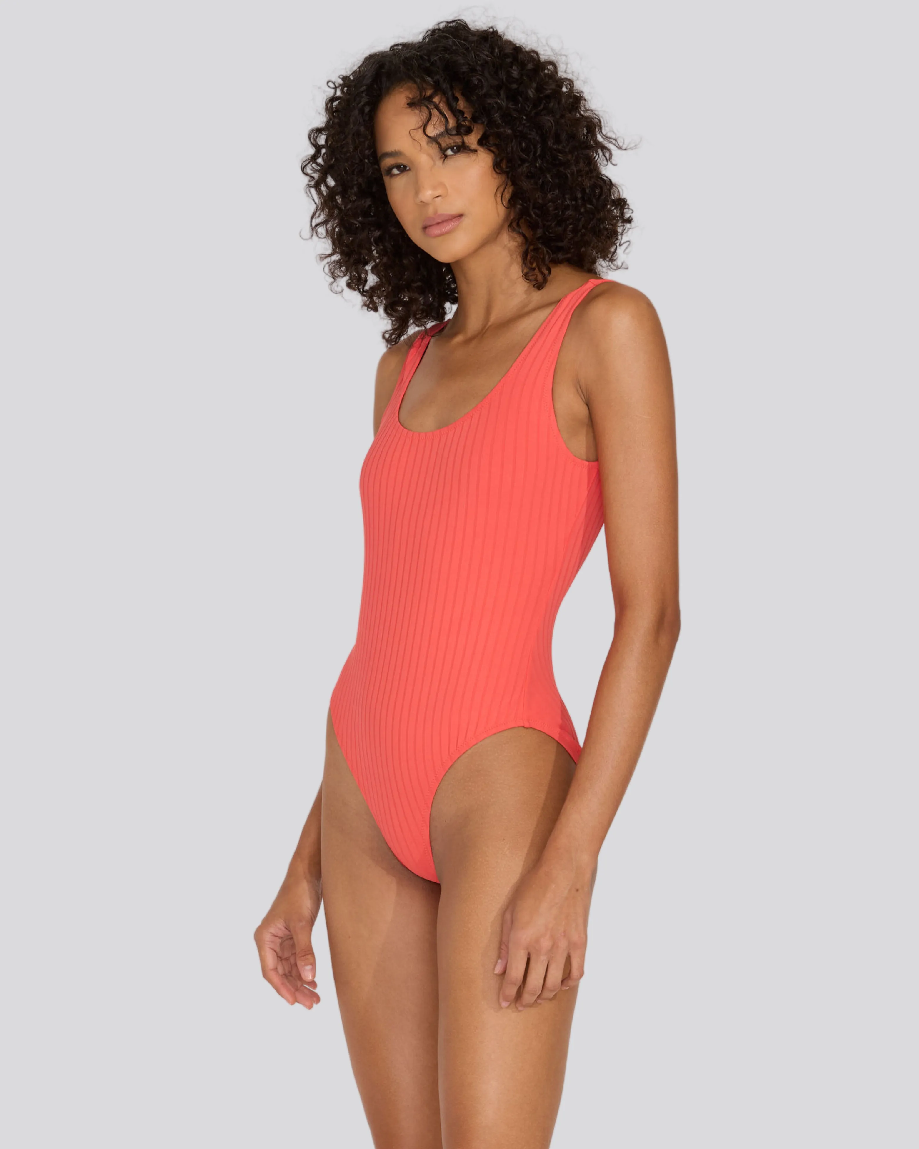 The Anne-Marie Ribbed One Piece