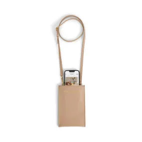 The Navigator - Stone Crossbody Phone Bag