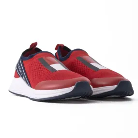 Tommy Hilfiger Low Cut Slip on Sneaker Women - RED