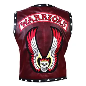 Warriors Skull Leather Vest