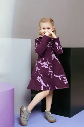 Waterproof Purple Coat for Girls | 'Purple Iris'