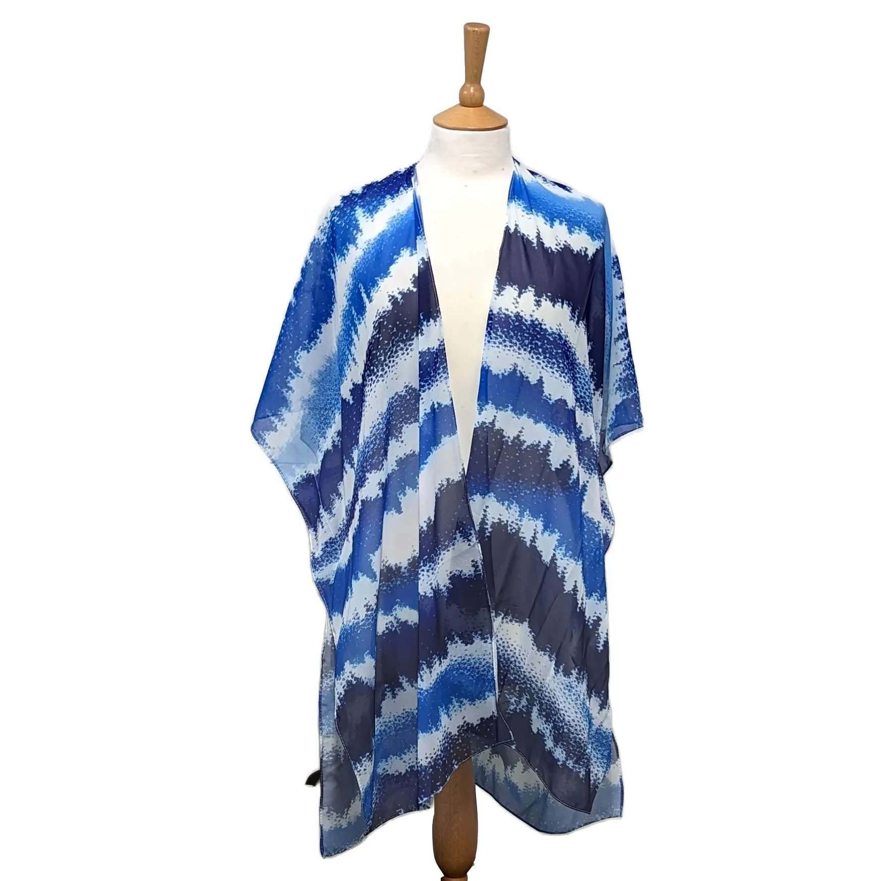 Watery Waves Kaftan - Blue (90x180cm)