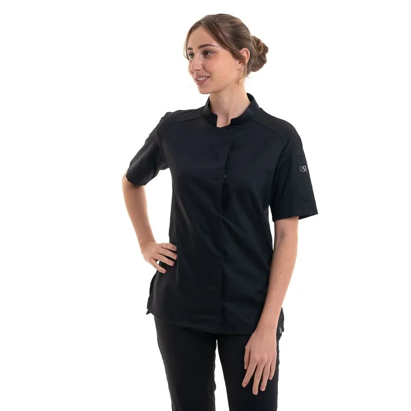 Women's Black Cooking Coat - Cadix - ROBUR