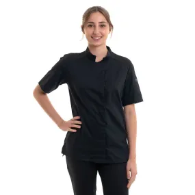 Women's Black Cooking Coat - Cadix - ROBUR